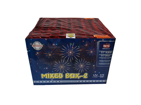 Ohňostroj - BATERIE VÝMETNIC MIXED BOX 2 -  57 RAN 2/1
