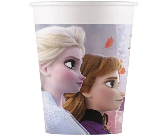 Papírové kelímky FROZEN 2 - Ledové království 2, 8 ks, 200 ml