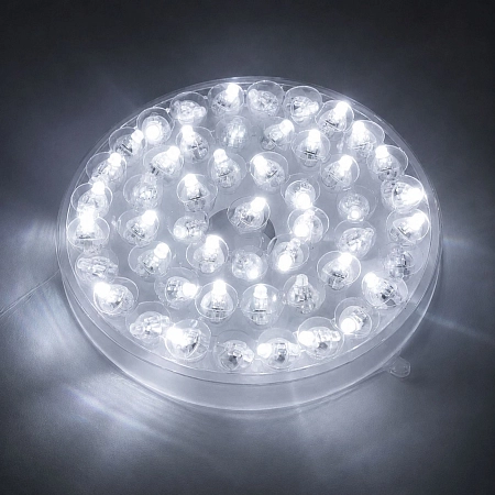 LED Světélka BÍLÉ KONSTANTNÍ 50ks / BLISTR