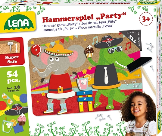 HRA S KLADÍVKEM, PARTY, barevný korek