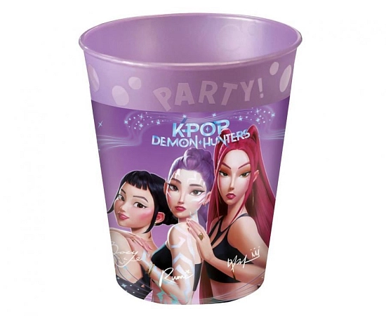 Plastový kelímek K-POP DEMON HUNTERS - Lovci démonů - 250 ml - 1 ks