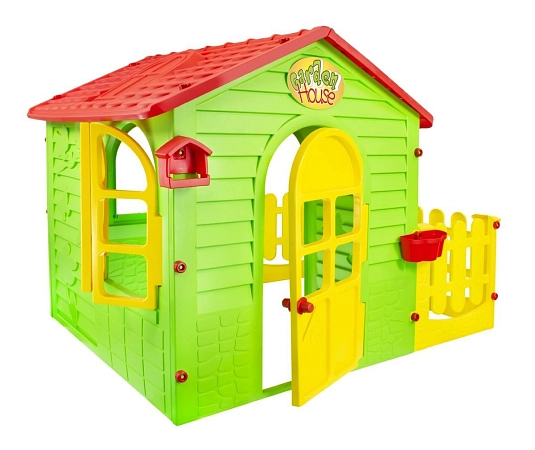 Mochtoys Zahradní domek s plotem