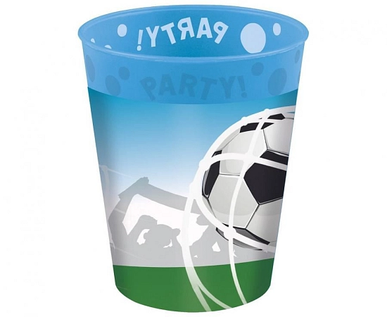 Plastové kelímky FOTBAL - 250 ml - 4 ks