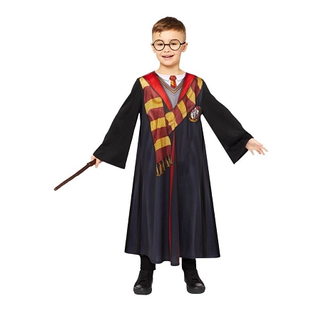 Dětský kostým Harry Potter - čaroděj - vel. 6-8 let