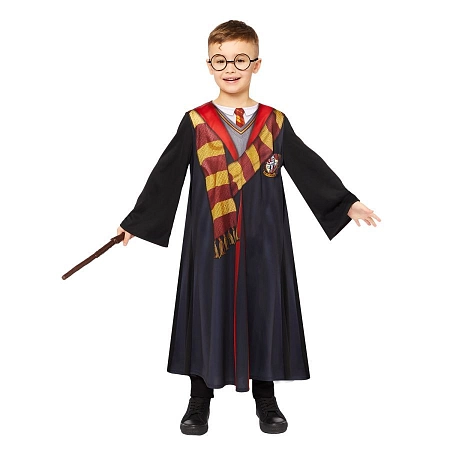 Dětský kostým Harry Potter - čaroděj - vel. 8-10 let
