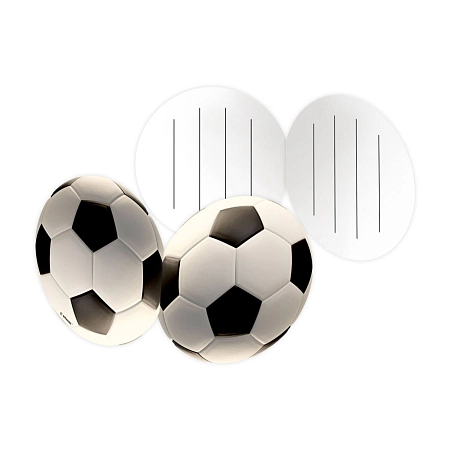 Pozvánky fotbalový míč s obálkami - fotbal - 8 ks
