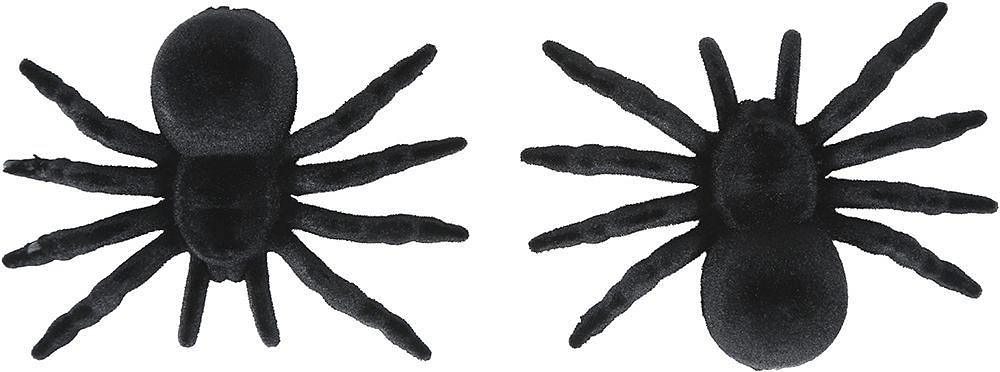 Dekorace pavouci - pavouk - Halloween - 10 cm - 2 ks