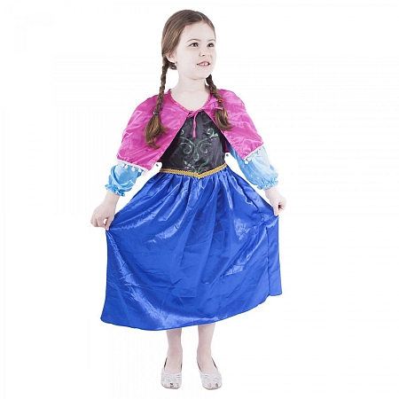 Kostým princezna zimní království Anna - Anička vel.M