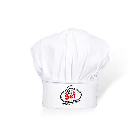 Čepice kuchař - kuchařka dětská - unisex