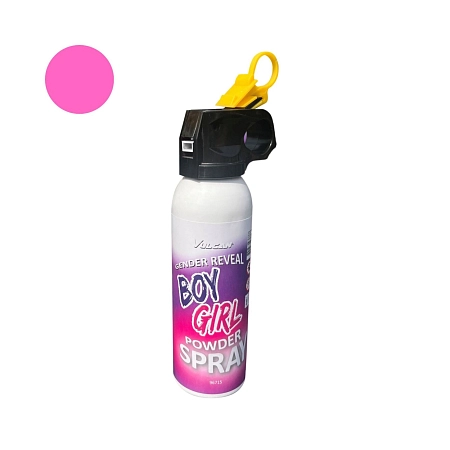 Růžový prášek ve spreji - Gender reveal - Boy or Girl - Kluk nebo holka