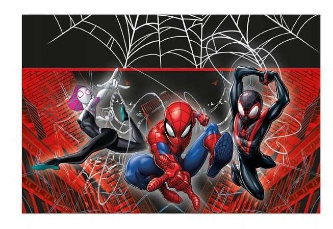 Plastový ubrus SPIDERMAN - 120 X 180 cm