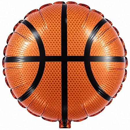 Fóliový balónek basketbalový míč - 45 cm