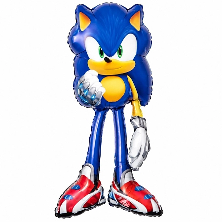 Fóliový balónek ježek SONIC - 101 cm