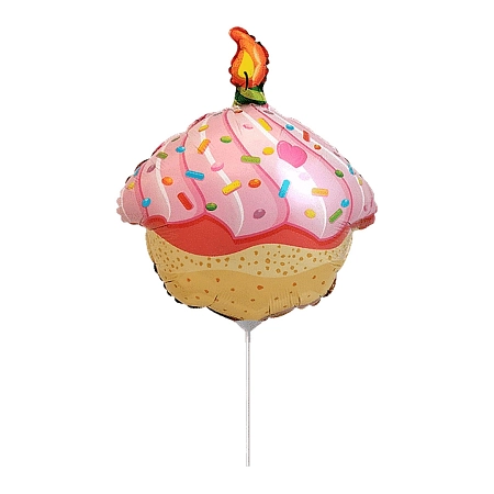 Fóliový balónek cupcake - muffin - košíček - 35 cm