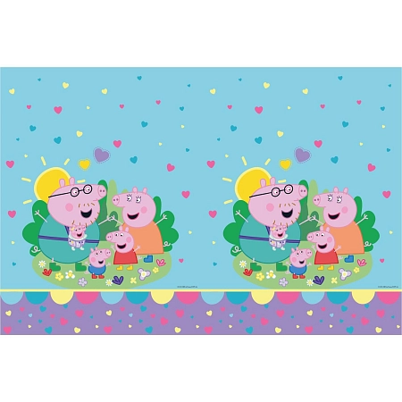 Plastový ubrus Prasátko Pepina - Peppa Pig - 120 x 180 cm