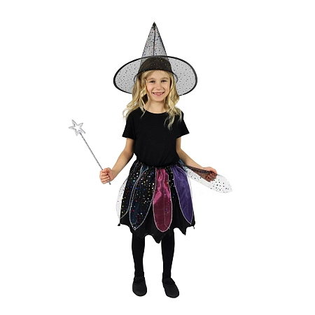 Kostým čarodějnice - Halloween - vel. 3-10 let