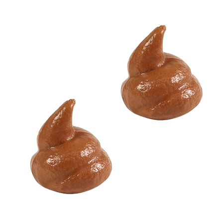 Antistresový míček hovínko - žertovinka - 2 ks