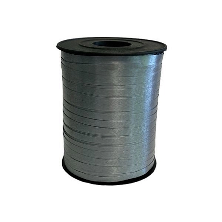 Stuha 5mm x 500m stříbrná