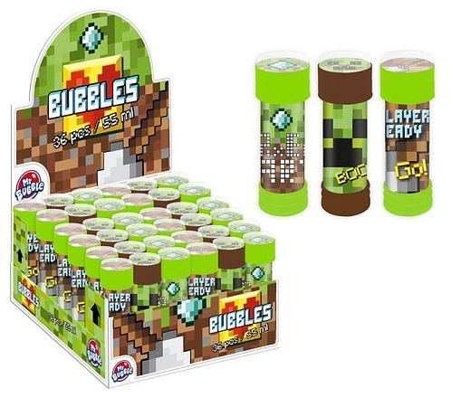 Bublifuk Minecraft - Pixel 55 ml - 1 ks