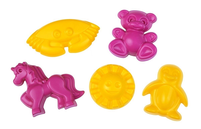 Pískový set,5dílný s jednorožcem, síťka