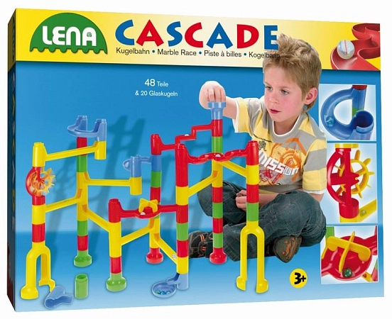 Kuličková dráha - kaskáda