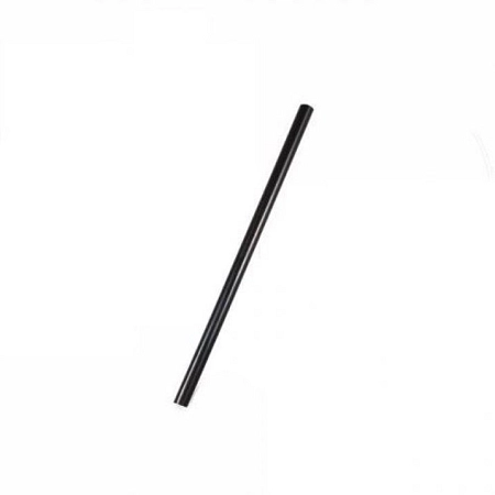Plastová brčka - slámky - 5 x 130 mm - černé - 250 ks