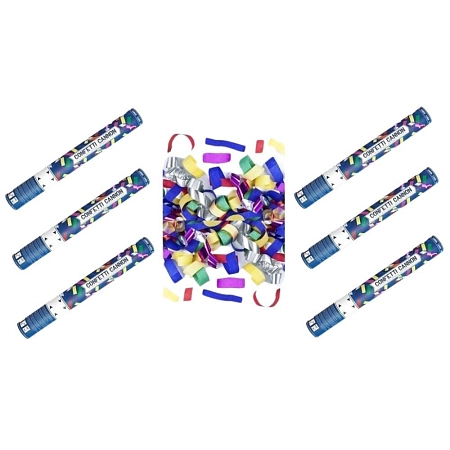 SADA Konfety Party  barevné 40 cm 6 ks