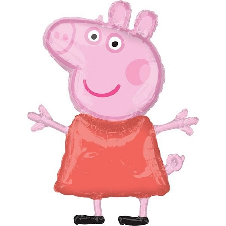 Fóliový balónek  Prasátko Peppa pig - Pepina - 80 cm