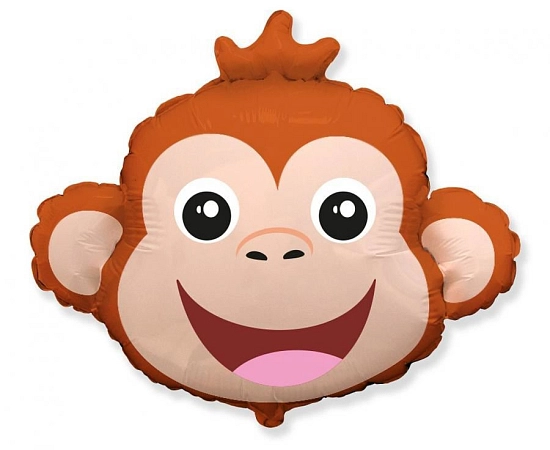 Balón foliový Opice - Opička - safari - 68 cm