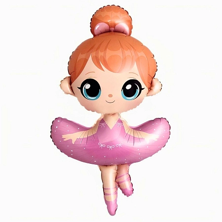 Fóliový balónek Balerína - baletka - 60 cm