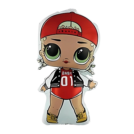 Balónek foliový LOL MC SWAG 35cm  (NELZE PLNIT HELIEM )