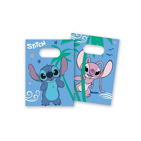 Dárkové tašky Stitch a Angel - 16 x 22 cm - 4 ks