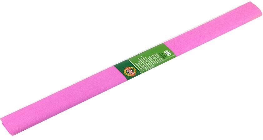 KREPOVÝ PAPÍR RŮŽOVÝ  200 x 50 cm