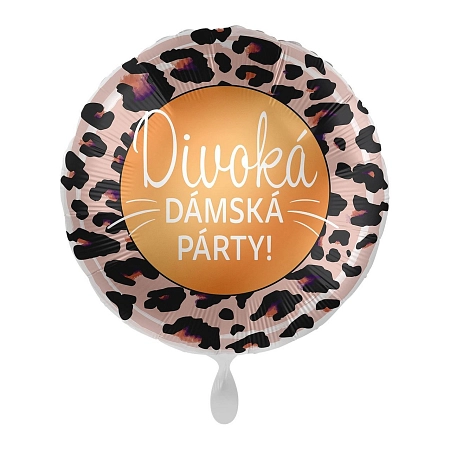 Balón foliový Divoká dámská jízda - Rozlučka se svobodou - 43 cm