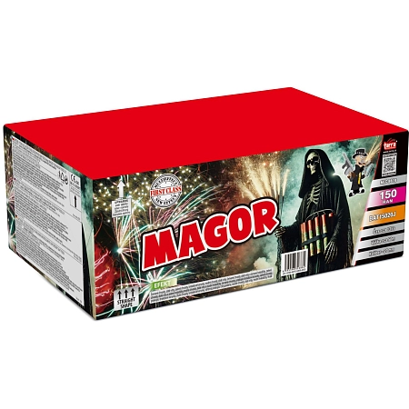 Ohňostroj - BATERIE VÝMETNIC MAGOR 150 RAN 2/1