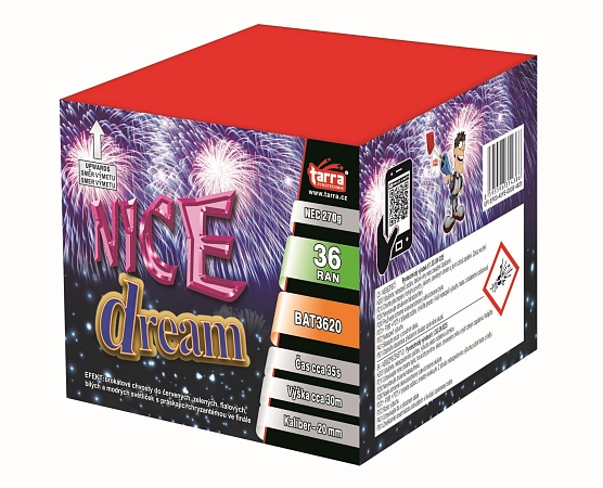 Ohňostroj - BATERIE VÝMETNIC NICE DREAM 36 RAN  12/1