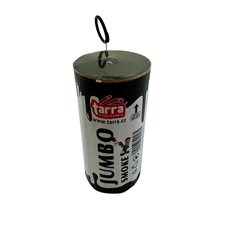 DÝMOVNICE - JUMBO SMOKE -  ČERNÁ - 1ks - trhací pojistka