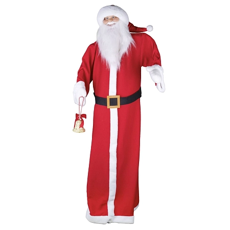 Dekorace Santa Claus - pohyblivý se zvukem - Vánoce - 172 cm