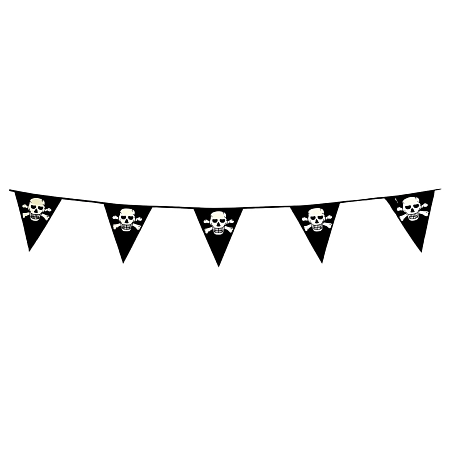 Girlanda pirátská - vlajka - 10 m