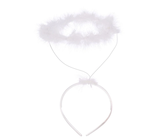 Čelenka svatozář anděl - Vánoce