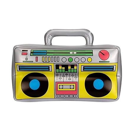 Nafukovací rádio - disco - 80.léta - 40 x 20 cm