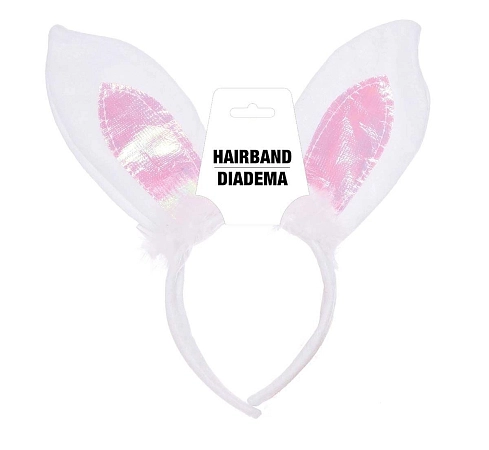 Čelenka králík - uši - zajíček - zajíc - Velikonoce