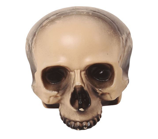 Dekorace plastová lebka - HALLOWEEN
