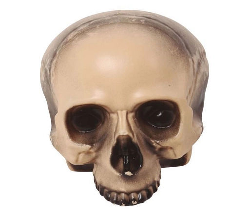 Dekorace plastová lebka - HALLOWEEN