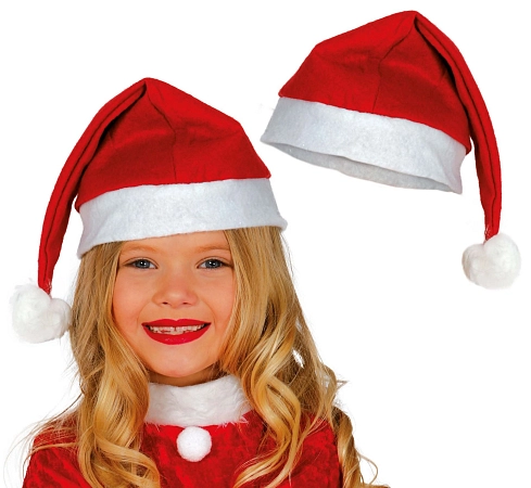 Čepice Santa Claus - dětská - Vánoce