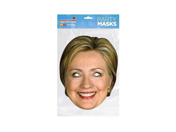 Hillary Clinton - maska celebrit