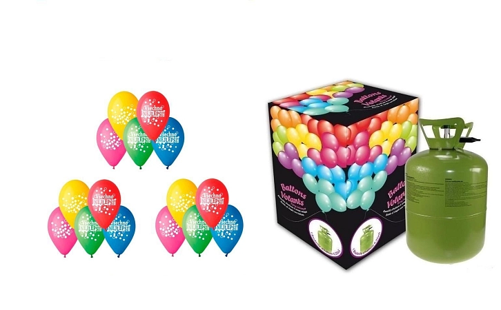 HELIUM SADA NAROZENINOVÁ PÁRTY MALÁ  - 200 L