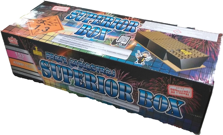 PROFI SLOŽENÝ OHŇOSTROJ SUPERIOR BOX 153 RAN 1/1