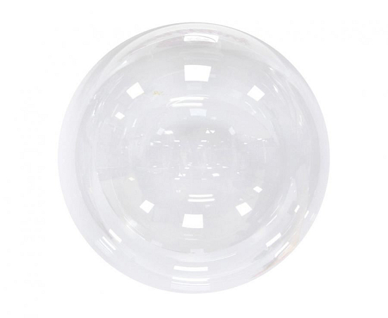 Balónek transparentní - průhledný  - 61 cm