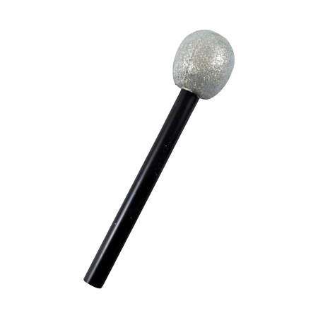 Mikrofon stříbrný - disco - 80.léta